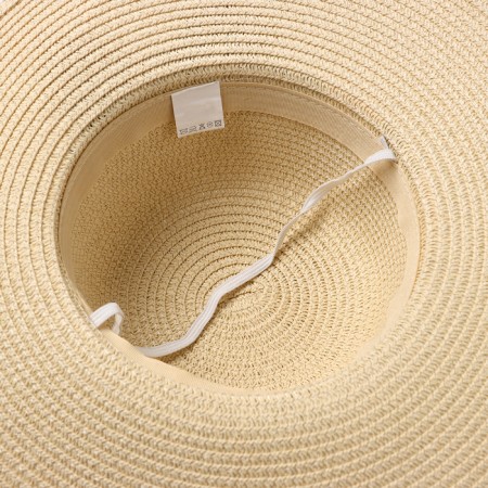 Hat for girls, beige color, size 52-3