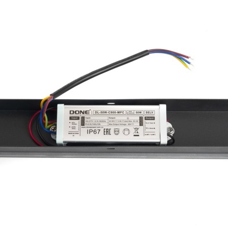 Street Feron DH3003, IP54, LED, 45 W, 1500x50x45 mm, black color is black-8