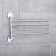 Holder for towels, ACCOONA A11009-4, 4 panels