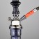 Hookah "Mosba", 51 cm, 1 pipe, black