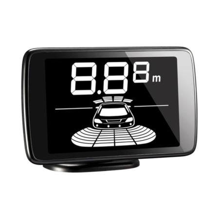 Parking ParkMaster 238-Silver Parking Park Radar, 8 Silent silver sensor