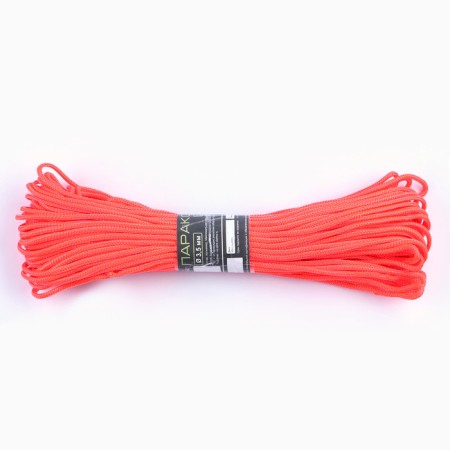 Paracord 550, nylon, orange, d - 3.5 mm, 30 m-1