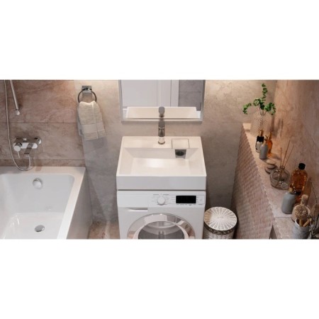 Sink over the washing machine Uperwood NAOMI, 60x50 cm, white-5