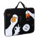 Folder for drawings and drawings A3, 470 x 350 x 20 mm, with handles, textile, calligrata "geese"