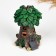 Figure "House Wood" 7x7x10cm