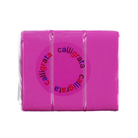 Polymer clay Calligrata 50 g, raspberry-4