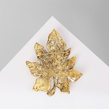 Brooch "Liszt", colored in black gold-1