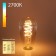 Filament LED lamp Elektrostandard, Dimmable F, 64x64x141 mm, 5W, E27, 450LM, 2700K