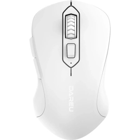Mouse Dareu Wireless LM115G White (White), DPI 800/1200/1600, receiver 2.4GHZ, since