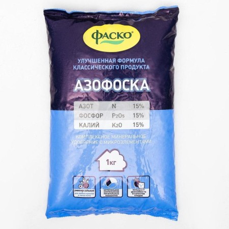 Fertilizer Mineral Dry Fasco, based on Azophosics, 1 kg