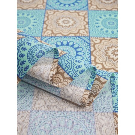 Guten Morgen Brunei tablecloth, mingle, size 140x150 cm, turquoise color-10