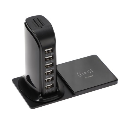 LN-130AC charger, 10 W + 6 USB 30 W 30 W, 220 V, black-5