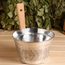 Ears of aluminum 5l, with a pen