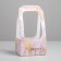 Box-Obel for Flowers "Marble", 17 × 12 × 32 cm