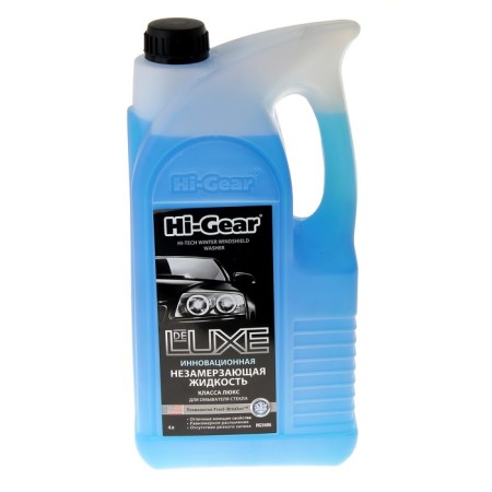 High -free HI -GEAR glass cleaner to -25C de luxe, 4 liters