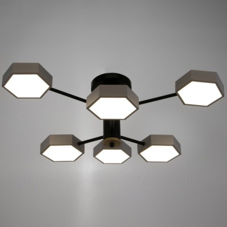 Chandelier 1318/6wt LED 144W 3000-6000K White 71x65x25 cm Bayerlux-1