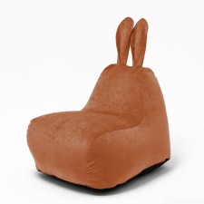 Milk-Milk chair, size 80x90 cm velor, orange color