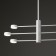 Freya FR5363CL-06W TACTIC, 845x845x865 mm ceiling lamp, GX53, 6x48W, white color