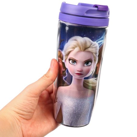 Thermostatic, 350 ml "Anna and Elsa", cold heart-1