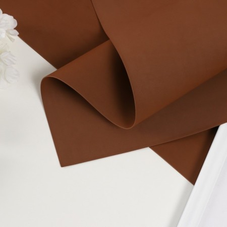 Foamiran matte 60x70 cm, 1 mm, brown