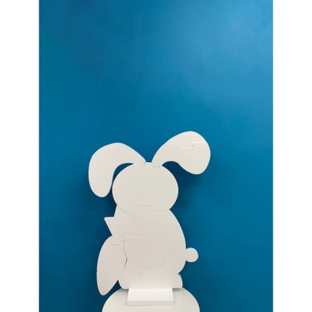 The frame for the aeromosaic figure "Bunny", white, 1 pc.-1