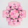 Box for confectionery products with PVC “Magic around” 11.5 x 11.5 x 6 cm