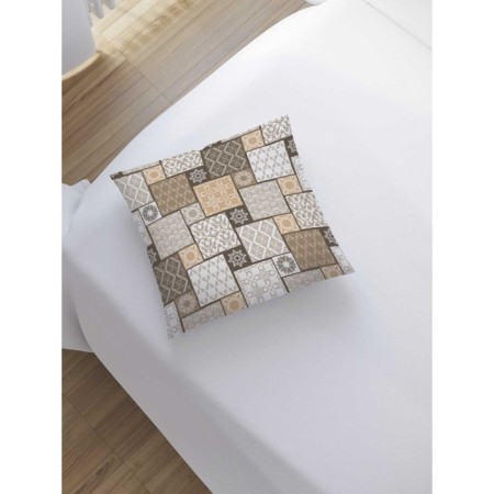 Decorative pillowcase "Tile creative", on a zipper, size 45x45 cm-1