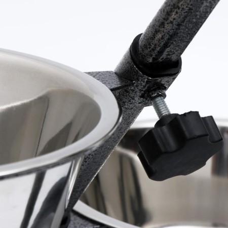 Adjustable multi -level stand with 2 bowls of 2.5 liters-4