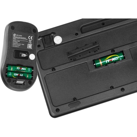 Keyboard + Mouse Rick 270M Claw: Black Mouse: Black USB Wireless (337455)-5