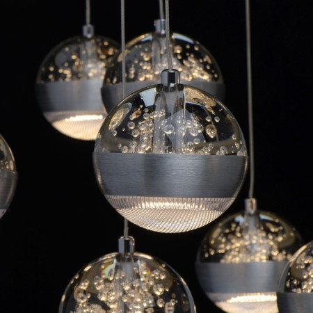 Chandelier "Capelia", size 65x295x65 cm, 90W 15XLED IP 20-10