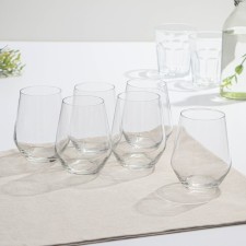 A set of glass high glasses Luminarc Val Surloire, 400 ml, 6 pcs, the color is transparent