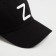 Cap with symbols Z, minku color black, size 58