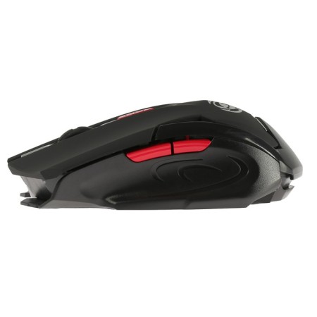 Mouse Dialog MRGK-10U GAN-KATA, Game, Wireless, 1600 DPI, 1xaa, USB, Black-3
