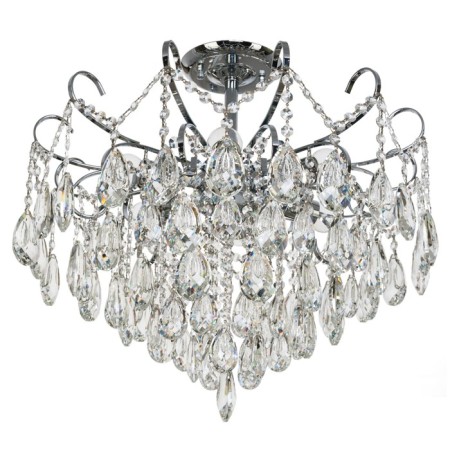 Crystal Crystal Economic light 15506/6cr WT, 6x60W, E27, 50x55x55 cm, color chromium