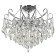 Crystal Crystal Economic light 15506/6cr WT, 6x60W, E27, 50x55x55 cm, color chromium