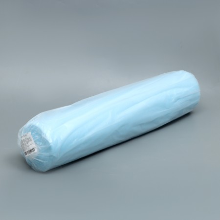 Disposable sheets in the roll of unity 70*200 "permium" blue 17 g/m2 with perforation