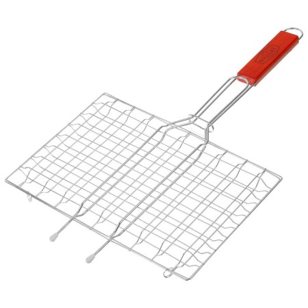 Ground grill Universal Maclay, 22x30 cm, chrome steel, for barbecue-6