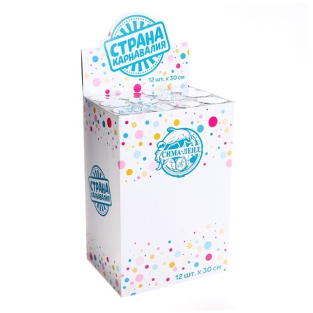 Turning cupboard "Fire", confetti, serpentine, foil-3