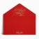 Gift envelope “Happiness”, balls, software touch, embossing, 19 x 9.2 cm, New Year
