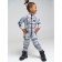 Combiason from a foot with a hose for a boy, height 122 cm