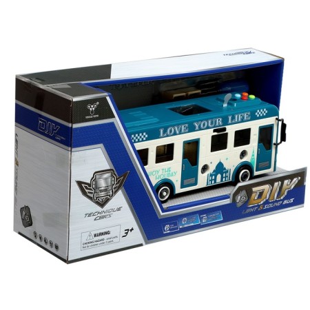The designer of the screw "bus", light, sound, inertia, 42 details-12