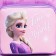 A backpack with a pocket, 22 cm x 10 cm x 30 cm "Elsa", cold heart