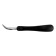 Long -bearing Mini curved tundra, nickelled, two -component handles, 125 mm