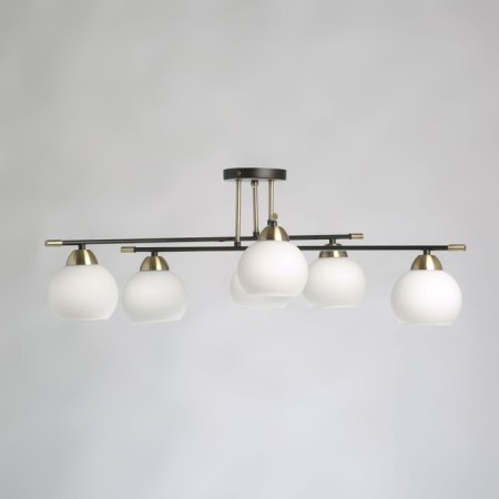 Hamburg chandelier, size 94x28x94 cm, 240W 6xe27-3