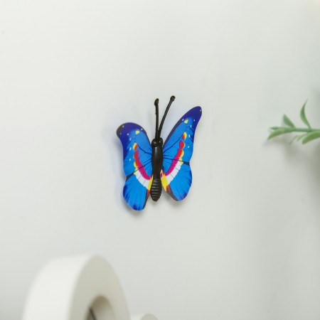 Magnet Plastic "Little butterfly" mix 4 cm-1