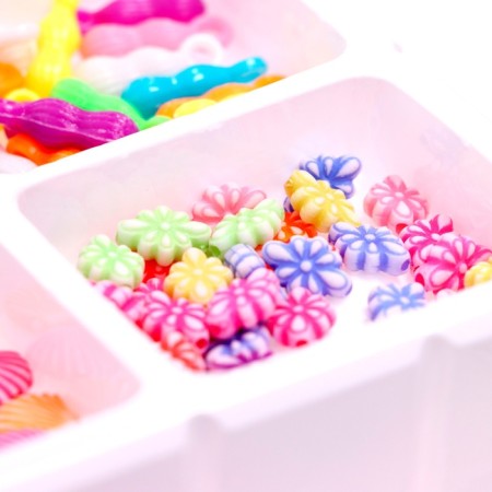 A set of beads, 28 types of beads-6