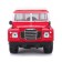 BBURAGO LAND Rover Series II, Die-Cast, 1:25, opening doors, red red