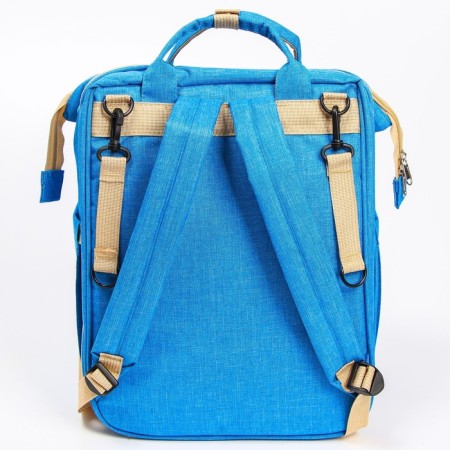 Bag-rug with a changing rug, blue color-8
