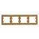 Frame "Glossa" Sche GSL000504, four -seater, horizontal, oak color