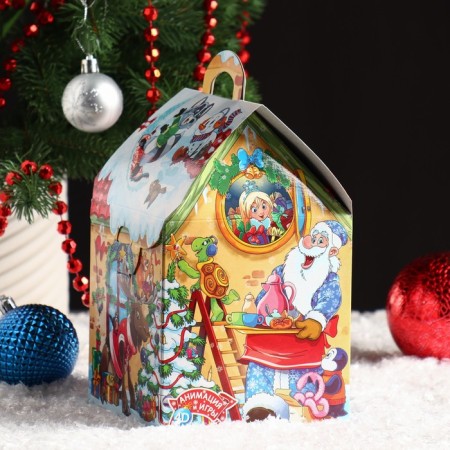 Gift box "Rest", house, 12 x 12 x 19 cm-2